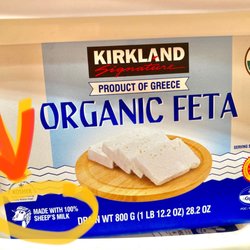 Costco - Costco -- organic SHEEP MILK feta!!! This Glen Mills location is the first I've ever seen this!