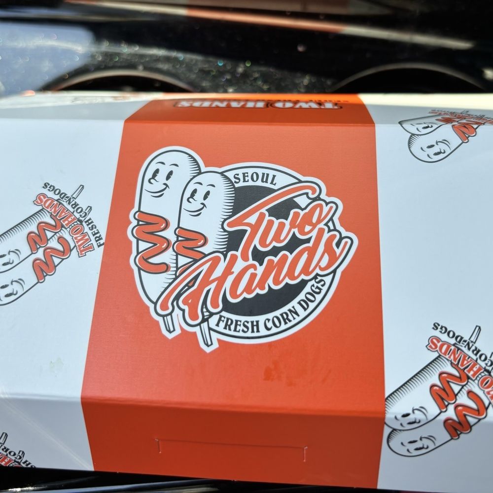 Two Hands Seoul Fresh Corn Dogs - To go box - Fast Food Near Me - Mesa, Arizona Two Hands Seoul Fresh Corn Dogs - To go box - Fast Food Near Me - Mesa, Arizona