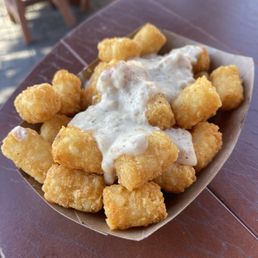 Sausage and Gravy Tots