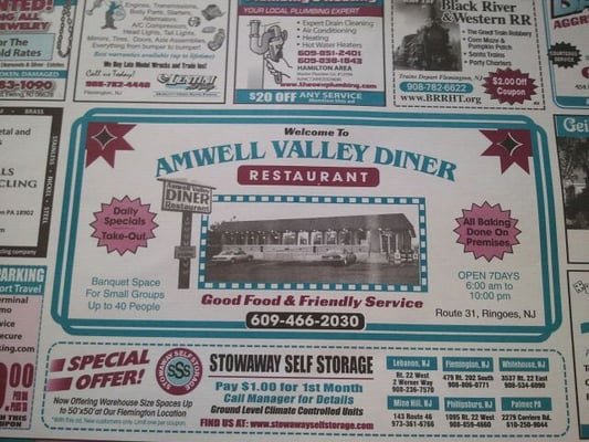 Amwell Valley Diner Restaurant by null