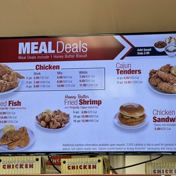 Krispy Krunchy Chicken & Pizza - Menu (5.20.22) - Fast Food Near Me - San Leandro, California Krispy Krunchy Chicken & Pizza - Menu (5.20.22) - Fast Food Near Me - San Leandro, California