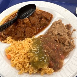 Chile con carne plate Chile con carne plate