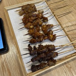 Grilled Chicken Cartilage Skewers