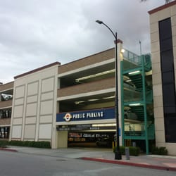 Downtown Public Parking Structure - Structure entrance on New Street