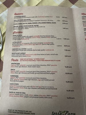 Menu photo 6 Da Enzo al 29 Rome, RM
