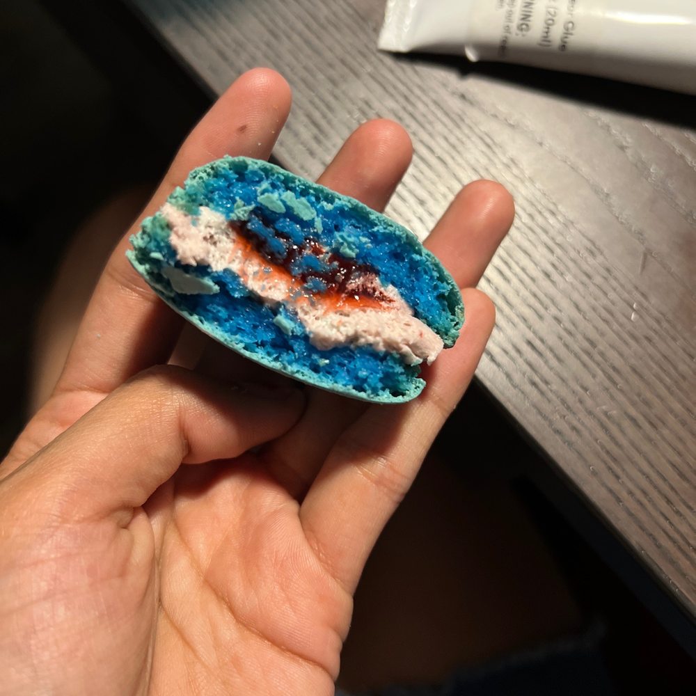 Sweet Touch - blue raspberry macaron - Creperies Near Me - Vancouver, Washington Sweet Touch - blue raspberry macaron - Creperies Near Me - Vancouver, Washington