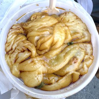 Cheong Fun Cart - Beef Cheung Fun with Egg - Food Stands Near Me - New York, New York Cheong Fun Cart - Beef Cheung Fun with Egg - Food Stands Near Me - New York, New York