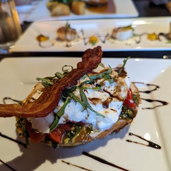 La Cosecha Bar + Restaurant - Burrata toast - Spanish Near Me - Paso Robles, California La Cosecha Bar + Restaurant - Burrata toast - Spanish Near Me - Paso Robles, California