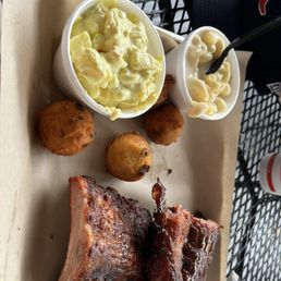 1/2 Loin Back Ribs Slab Platter 1/2 Loin Back Ribs Slab Platter