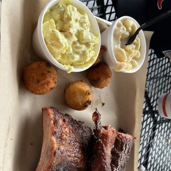 The Little Dooey - 1/2 Loin Back Ribs Slab Platter - Barbeque Near Me - Starkville, Mississippi The Little Dooey - 1/2 Loin Back Ribs Slab Platter - Barbeque Near Me - Starkville, Mississippi