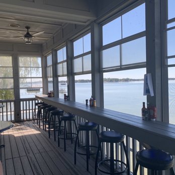 Bent Prop Pub - Lake off the deck - American Near Me - Coldwater, Michigan