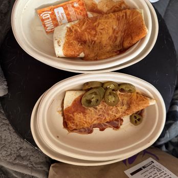 Taco Bell - 2 Enchiritos. 1 with no onions add jalapeño! - Fast Food Near Me - Long Beach, California Taco Bell - 2 Enchiritos. 1 with no onions add jalapeño! - Fast Food Near Me - Long Beach, California