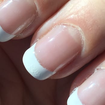 One Stop Nail Spa - The white on some of the gel French manicure looked like the dimples on golf balls. - Nail Salons Near Me - Edinburg, Texas One Stop Nail Spa - The white on some of the gel French manicure looked like the dimples on golf balls. - Nail Salons Near Me - Edinburg, Texas