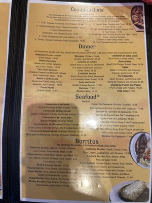 Menu photo 1 Locha's Mexican Restaurant Fortuna, CA Menu photo 1 Locha's Mexican Restaurant Fortuna, CA