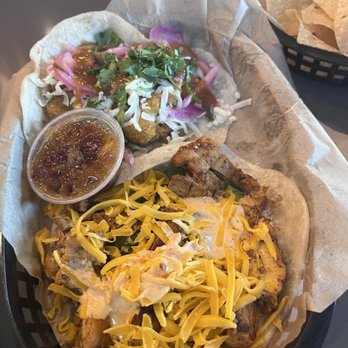 Torchy's Tacos - Tacos (I don't remember which one is which now)  Healthy size with flower tortillas! - Tacos Near Me - Austin, Texas