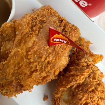 Jollibee - Two piece spicy chicken JOY - Chicken Shop Near Me - Jacksonville, Florida