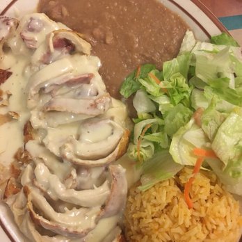 Colima's Mexican Restaurant - Chicken supreme with side of beans and rice - Seafood Near Me - Visalia, California Colima's Mexican Restaurant - Chicken supreme with side of beans and rice - Seafood Near Me - Visalia, California