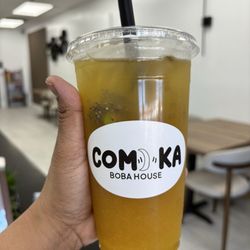 The Lumi -Mixed Fruit Green Tea w/ Basil Seeds