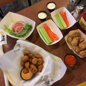 Buffalo Wild Wings - Free roasted mushrooms with southern ranch dressing. Boneless chicken wings with Blazin dressing on the side. Two celery & carrots. - Chicken Wings Near Me - Corvallis, Oregon