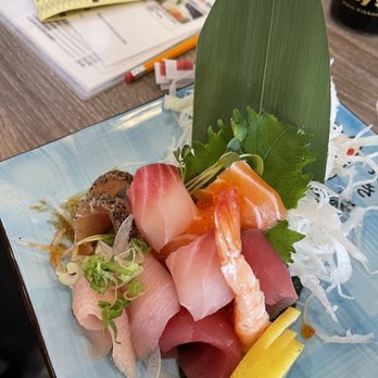 Hello Sushi Brea - Sashimi Sampler - Japanese Near Me - Placentia, California