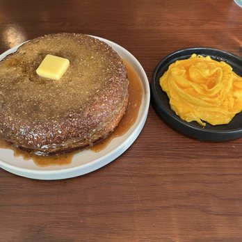 Sunday in Brooklyn - Maple Hazelnut Praline Pancakes with Scrambled Eggs. - Breakfast & Brunch Near Me - London, XGL