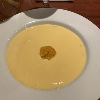 Carnival Breeze - Peach soup ( chilled and yummy) - Boat Tours Near Me - Galveston, Texas