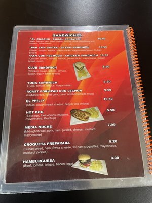 Menu photo 2 The Cuban Dely LaBelle, FL Menu photo 2 The Cuban Dely LaBelle, FL