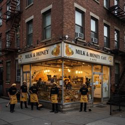 Milk & Honey - A Taste of Sweet Harmony: Milk and Honey Café.