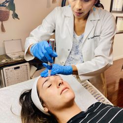 Microneedling is a safe, nontoxic  anti-aging treatment