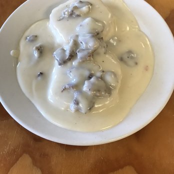Terrie's Breakfast & Lunch - 1/2 order of Biscuits and Sausage Gravy - American Near Me - Norfolk, Virginia Terrie's Breakfast & Lunch - 1/2 order of Biscuits and Sausage Gravy - American Near Me - Norfolk, Virginia