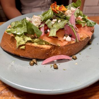 Berkeley Social Club - Salmon avocado toast - Breakfast & Brunch Near Me - Berkeley, California