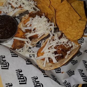 Dilla Libre Dos - Vegan Papa Verde Tacos - Mexican Near Me - Scottsdale, Arizona