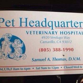 Pet Headquarters - Veterinarians Near Me - Camarillo, California Pet Headquarters - Veterinarians Near Me - Camarillo, California