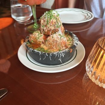 Bad Roman - Filet mignon meatball - New American Near Me - New York, New York Bad Roman - Filet mignon meatball - New American Near Me - New York, New York