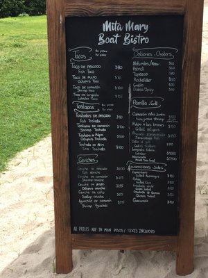 Menu photo 5 Mita Mary Boat Club Punta de Mita, NAY