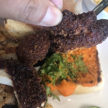 Electric Playhouse - Parmesan chicken sandwich. Completely burnt and dried out. - Party & Event Planning Near Me - Albuquerque, New Mexico Electric Playhouse - Parmesan chicken sandwich. Completely burnt and dried out. - Party & Event Planning Near Me - Albuquerque, New Mexico