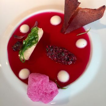 Martin Berasategui - Tarama with beetroot - Signature Cuisine Near Me - Lasarte-Oria, SS