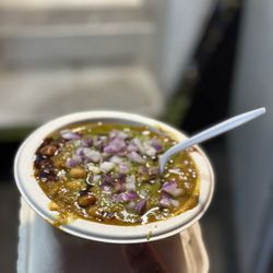 Johal Chaat and Curry - Samosa Chaat