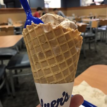 Culver's - Single scoop of Kit Kat blended custard in a waffle cone - Ice Cream & Frozen Yogurt Near Me - Kissimmee, Florida