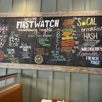 First Watch - Wall - Breakfast & Brunch Near Me - Middleburg Heights, Ohio