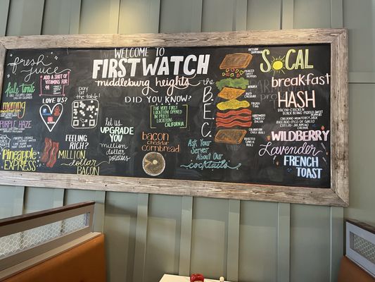 Menu photo 7 First Watch Middleburg Heights, OH