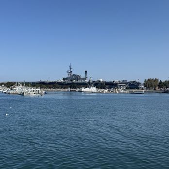 USS Midway Museum - View from Seaport Village - Museums Near Me - San Diego, California USS Midway Museum - View from Seaport Village - Museums Near Me - San Diego, California