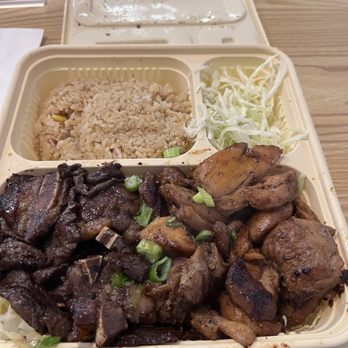 Alohahola - Ono!!! Beef and chicken plate - Hawaiian Near Me - Virginia Beach, Virginia