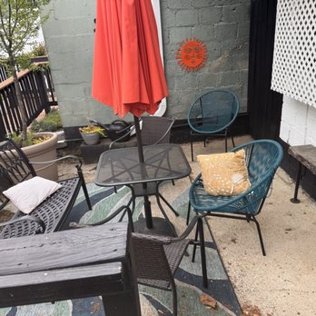 Clarity Coffee House - Out door cute table and chairs - Cafes Near Me - Indian Head, Maryland