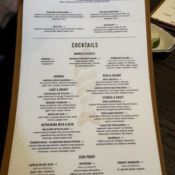 Cordelia Fishbar - Cocktail Menu - Seafood Near Me - Washington, DC, District of Columbia Cordelia Fishbar - Cocktail Menu - Seafood Near Me - Washington, DC, District of Columbia