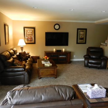 Wright's Labor Service - a living room with leather furniture - General Contractors Near Me - Cypress, California Wright's Labor Service - a living room with leather furniture - General Contractors Near Me - Cypress, California
