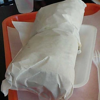Cali Tacos - Angel burrito Literally the size of a baby. - Mexican Near Me - Orange, California