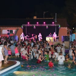 Camping Les Galets - Soirée piscine