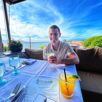 Fleetwood's on Front St - View from the rooftop and their spicy mango margarita - New American Near Me - Lahaina, Hawaii Fleetwood's on Front St - View from the rooftop and their spicy mango margarita - New American Near Me - Lahaina, Hawaii
