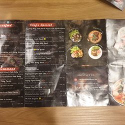 Peak Thai Kawana - Menu 1